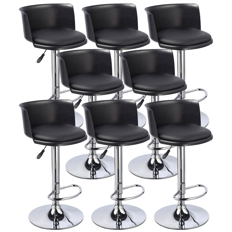 Modern Liftable Bar-stool Metal Counter Bar Stool with Metal Legs