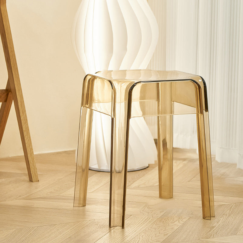 Contemporary Bar-stool Plastic Counter Bar Stool for Restaurant