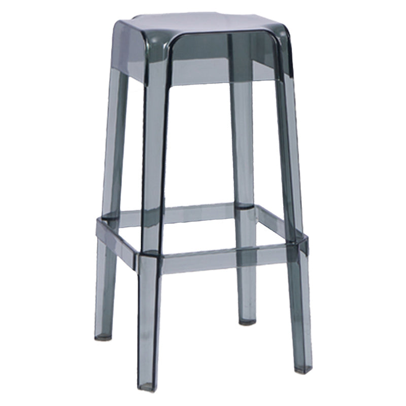 Contemporary Bar-stool Plastic Counter Bar Stool for Restaurant