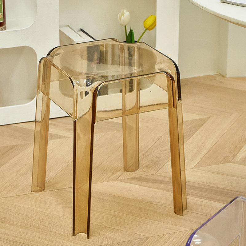 Contemporary Bar-stool Plastic Counter Bar Stool for Restaurant