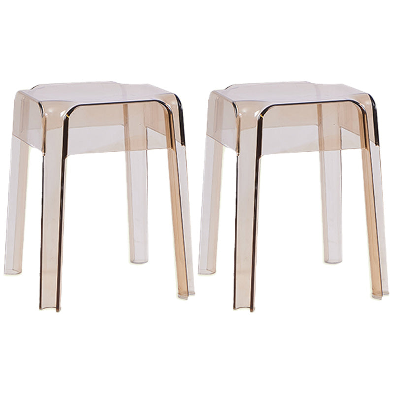 Contemporary Bar-stool Plastic Counter Bar Stool for Restaurant
