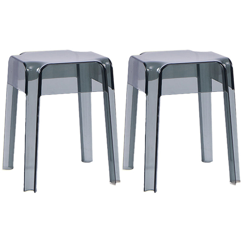 Contemporary Bar-stool Plastic Counter Bar Stool for Restaurant