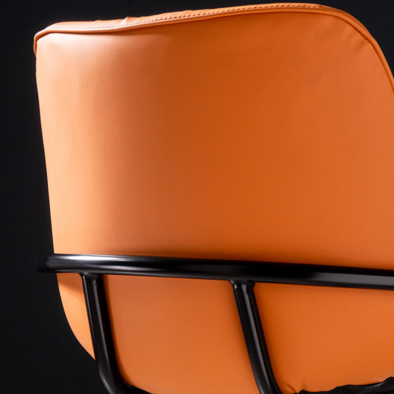 Industrial Bar-stool PU Leather Counter Bar Stool with Metal Legs