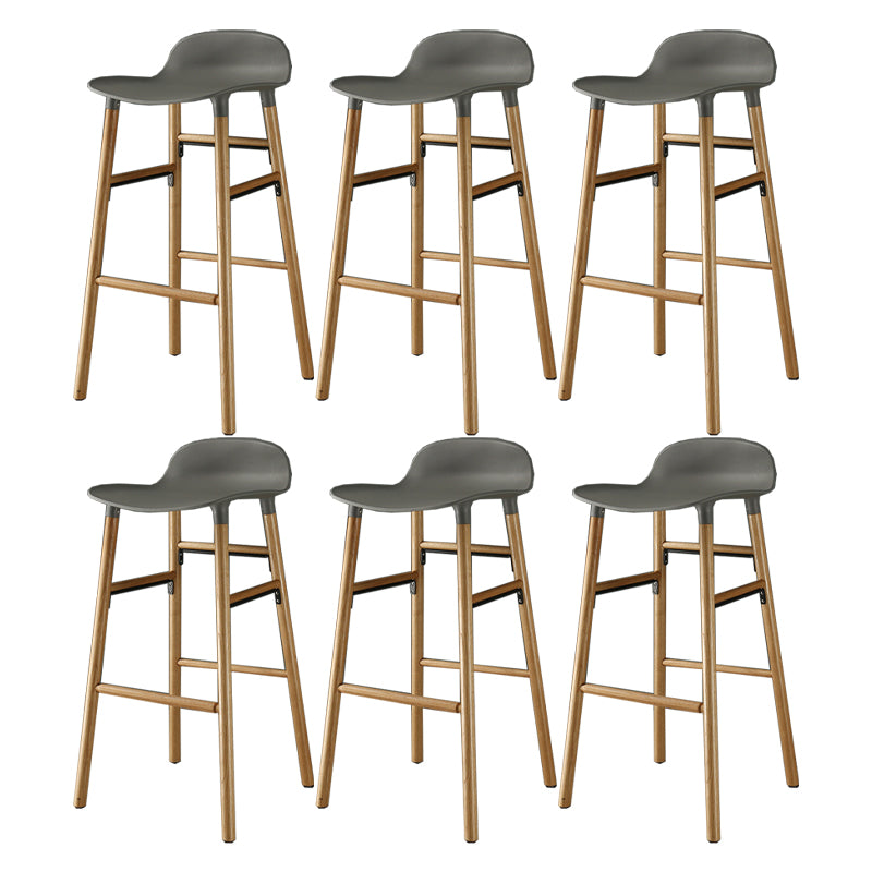 Modern Style Bar-stool Wooden Counter Bar Stool for Restaurant