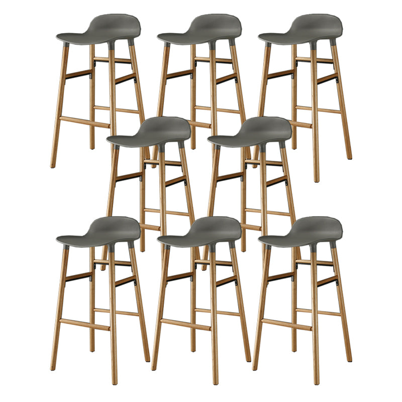 Modern Style Bar-stool Wooden Counter Bar Stool for Restaurant