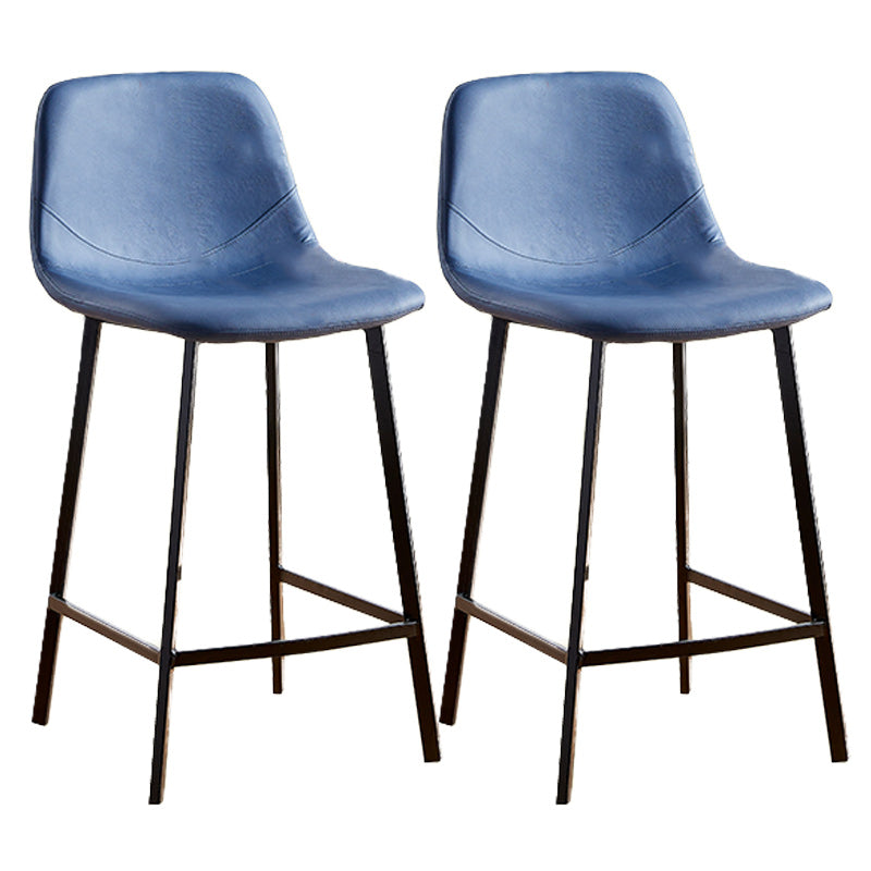 Nordic Style Round Bar-stool Metal Counter Bar Stool for Restaurant