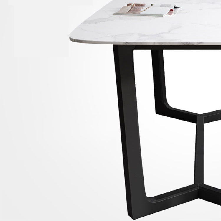 Modern 1/3/4 Pieces Scalable Dinette Set with Sintered Stone Ash Wood Dining Table Set