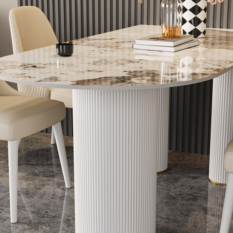Designer Style 1/4/5 Pieces Dining Set Sintered Stone Dining Table Set