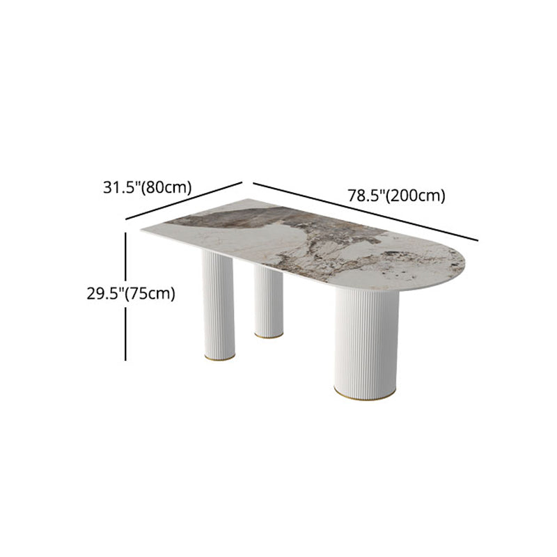 Designer Style 1/4/5 Pieces Dining Set Sintered Stone Dining Table Set