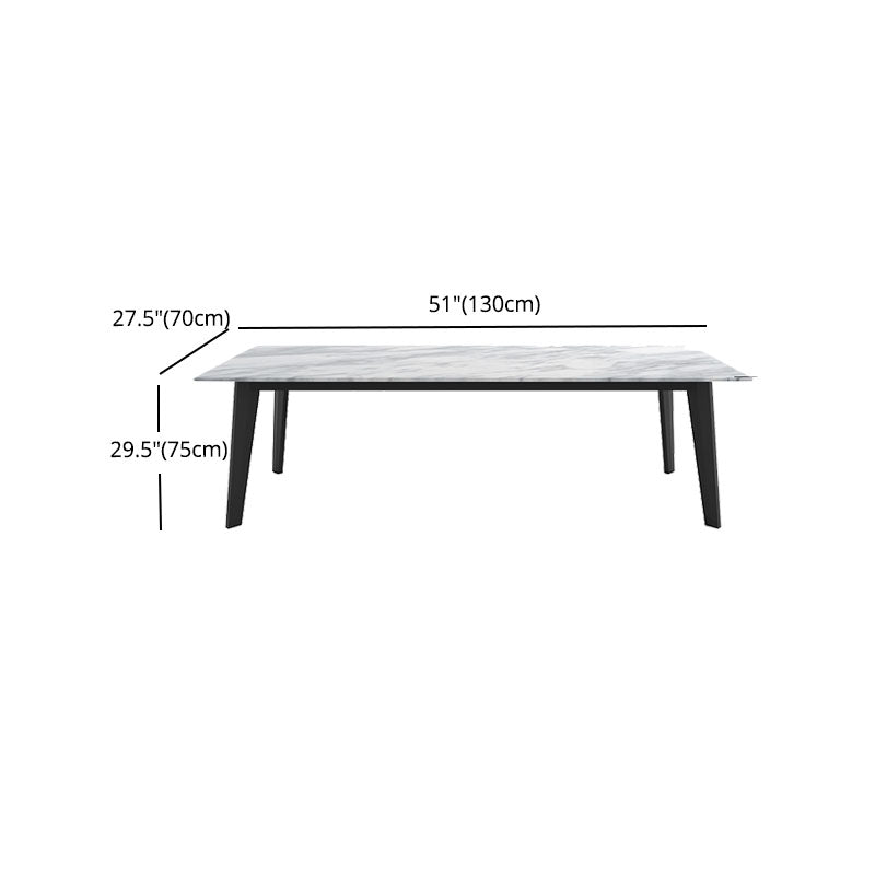 Contemporary 1/2/4/5/6 Pieces Dining Set Marble Dining Room Set for Home Use