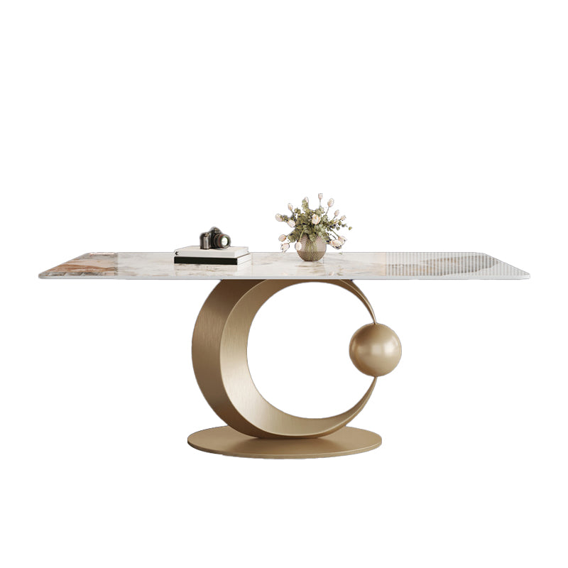 1/2/3/5/7 Pcs Sintered Stone Dining Table Set Dining Table Furniture