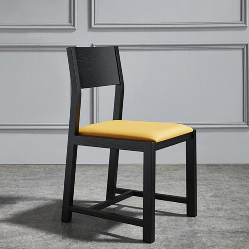 Contemporary Dining Room Dining Chairs Armless Solid Wood Kitchen Chairs