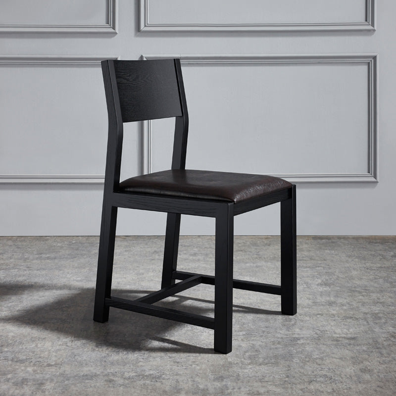 Contemporary Dining Room Dining Chairs Armless Solid Wood Kitchen Chairs