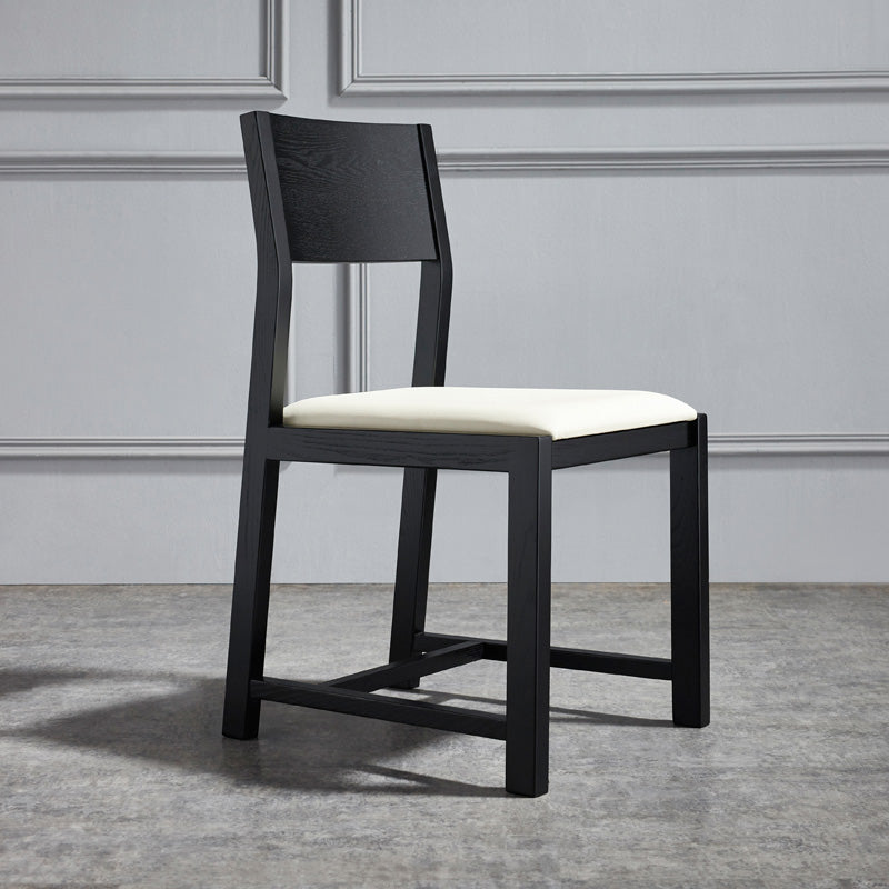 Contemporary Dining Room Dining Chairs Armless Solid Wood Kitchen Chairs