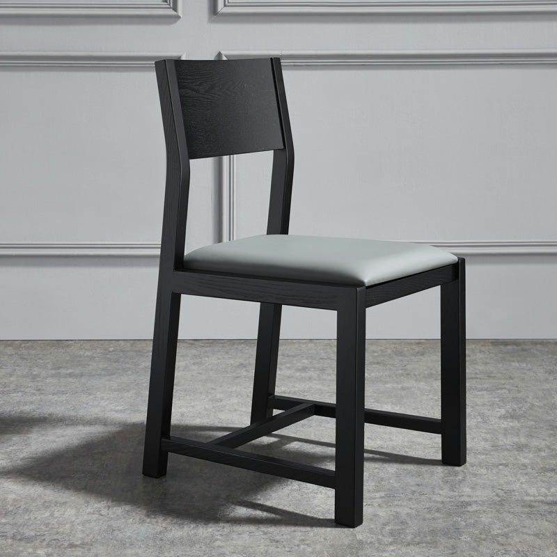 Contemporary Dining Room Dining Chairs Armless Solid Wood Kitchen Chairs