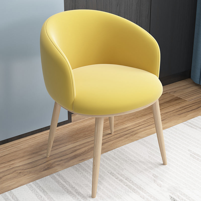 Glam 16.5" Wide Arm Chair Parsons Dining Chair for Dining Room