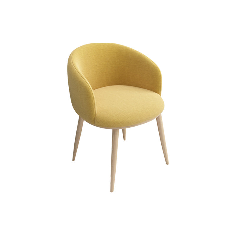 Glam 16.5" Wide Arm Chair Parsons Dining Chair for Dining Room