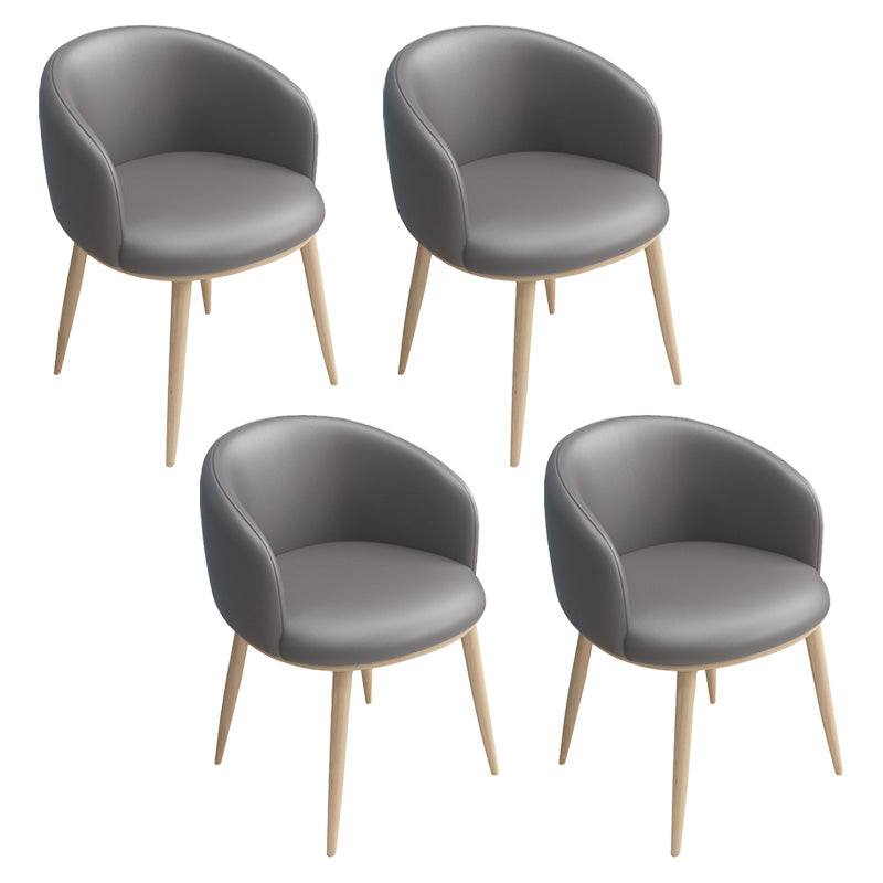 Glam 16.5" Wide Arm Chair Parsons Dining Chair for Dining Room