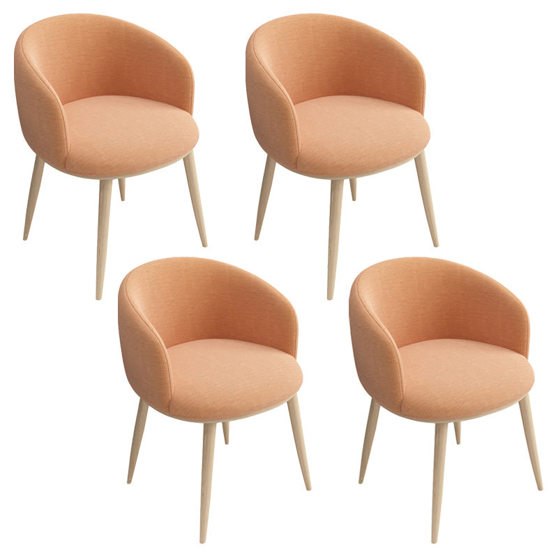Glam 16.5" Wide Arm Chair Parsons Dining Chair for Dining Room