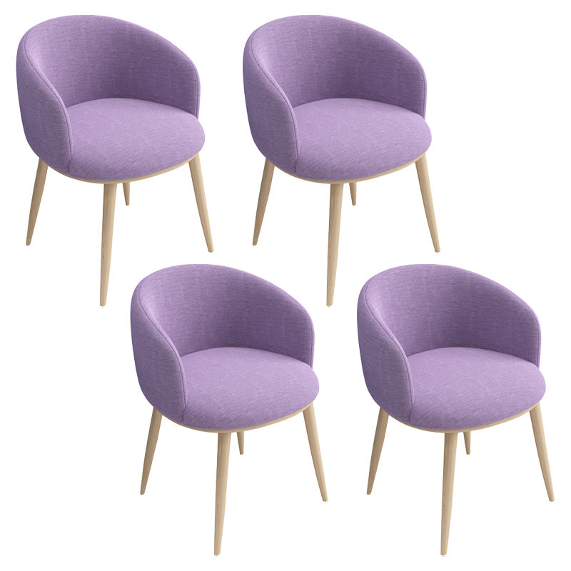 Glam 16.5" Wide Arm Chair Parsons Dining Chair for Dining Room
