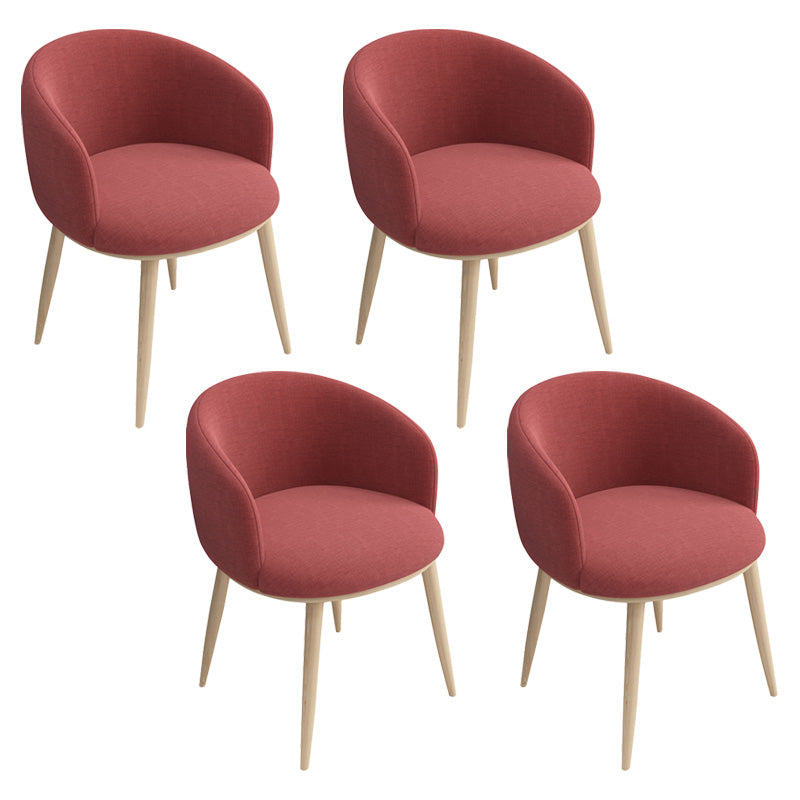 Glam 16.5" Wide Arm Chair Parsons Dining Chair for Dining Room