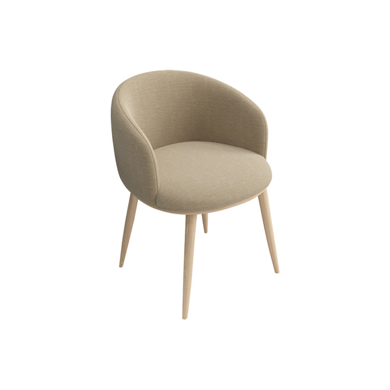 Glam 16.5" Wide Arm Chair Parsons Dining Chair for Dining Room