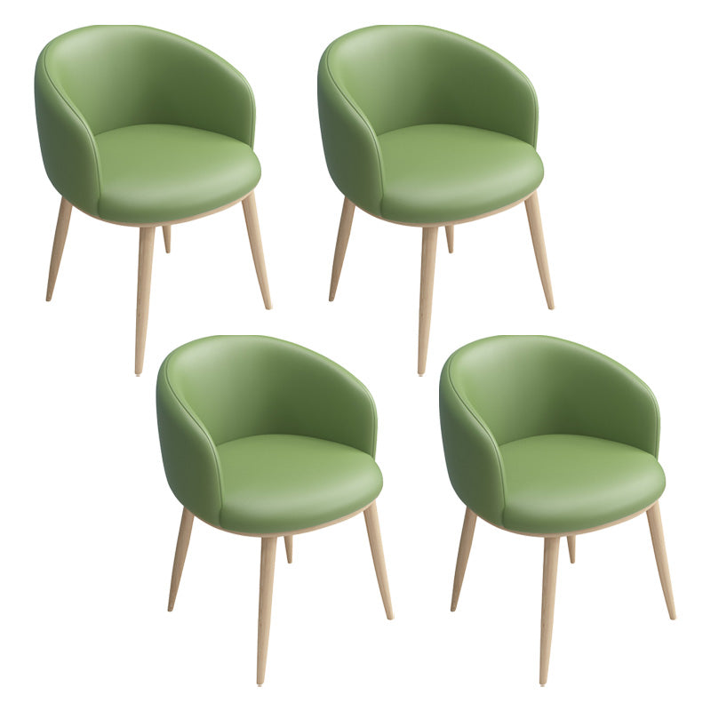 Glam 16.5" Wide Arm Chair Parsons Dining Chair for Dining Room