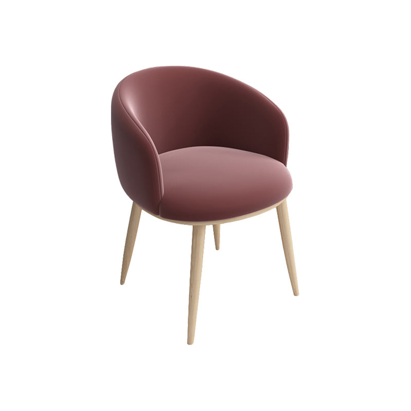 Glam 16.5" Wide Arm Chair Parsons Dining Chair for Dining Room