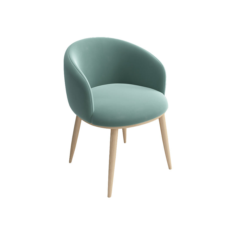 Glam 16.5" Wide Arm Chair Parsons Dining Chair for Dining Room
