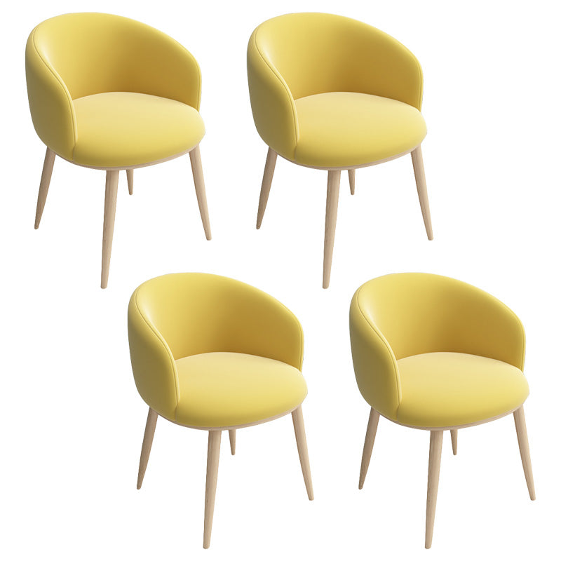 Glam 16.5" Wide Arm Chair Parsons Dining Chair for Dining Room