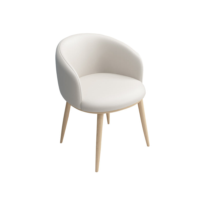 Glam 16.5" Wide Arm Chair Parsons Dining Chair for Dining Room