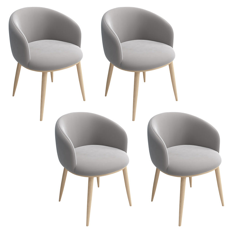 Glam 16.5" Wide Arm Chair Parsons Dining Chair for Dining Room
