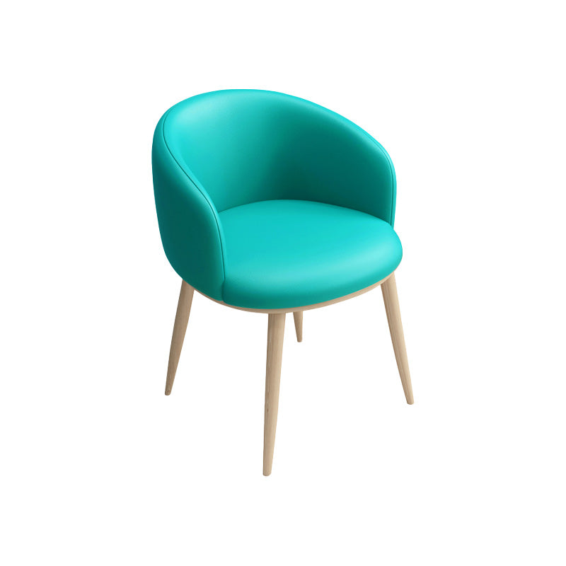 Glam 16.5" Wide Arm Chair Parsons Dining Chair for Dining Room