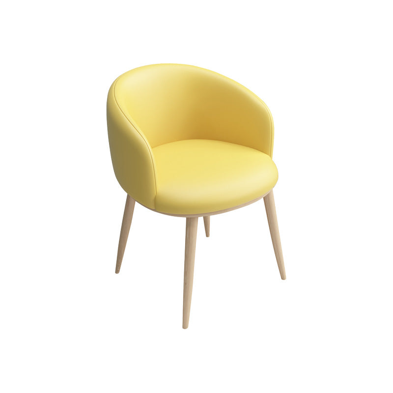 Glam 16.5" Wide Arm Chair Parsons Dining Chair for Dining Room