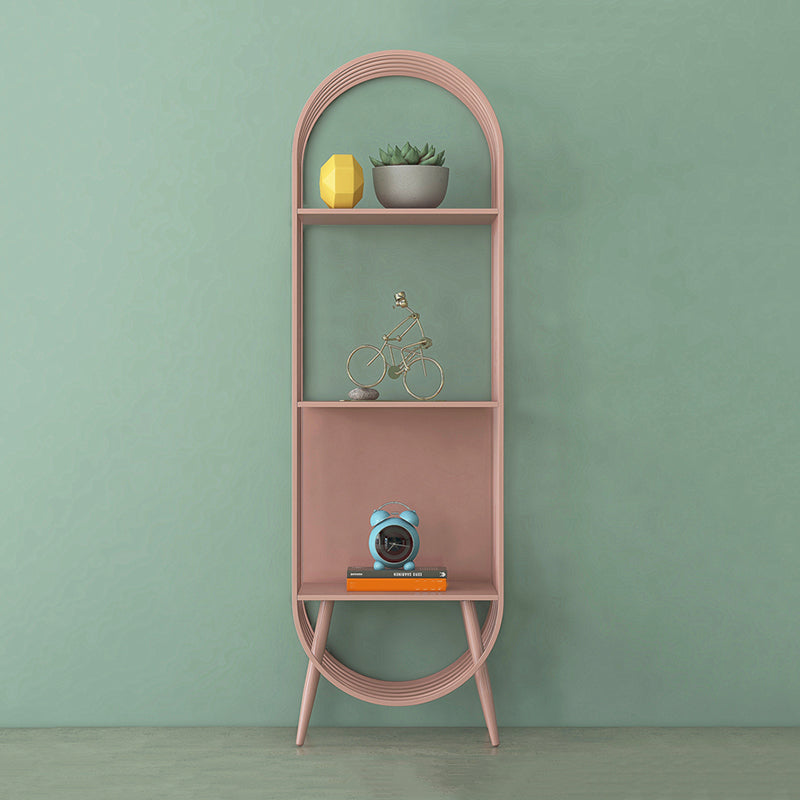 52"H Scandinavian 3-shelf Bookshelf Etagere Shelf Bookcase for Study Room