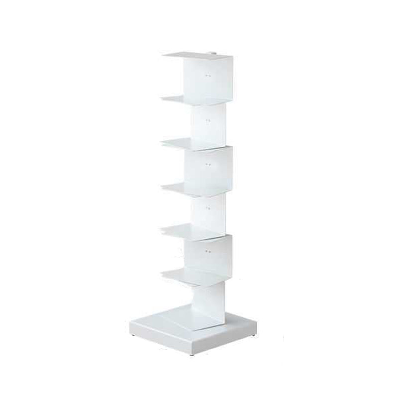 Scandinavian Vertical Corner Bookshelf Stainless Steel Material Bookshelf for Office