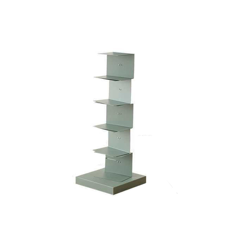 Scandinavian Vertical Corner Bookshelf Stainless Steel Material Bookshelf for Office