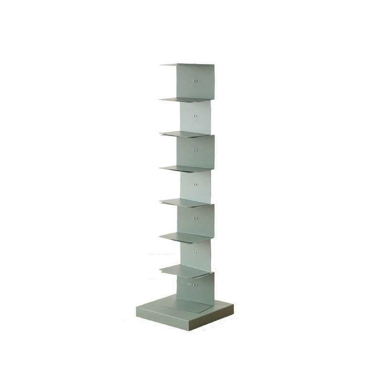 Scandinavian Vertical Corner Bookshelf Stainless Steel Material Bookshelf for Office