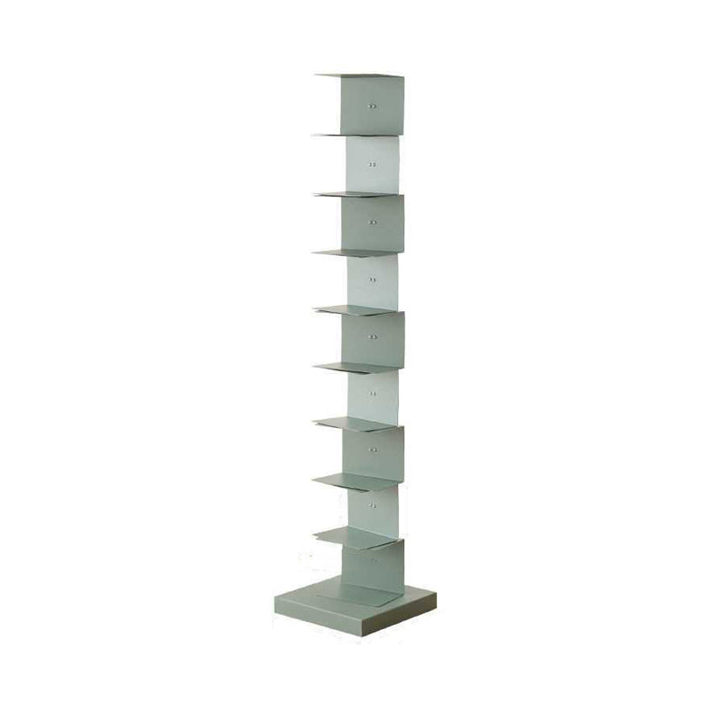 Scandinavian Vertical Corner Bookshelf Stainless Steel Material Bookshelf for Office