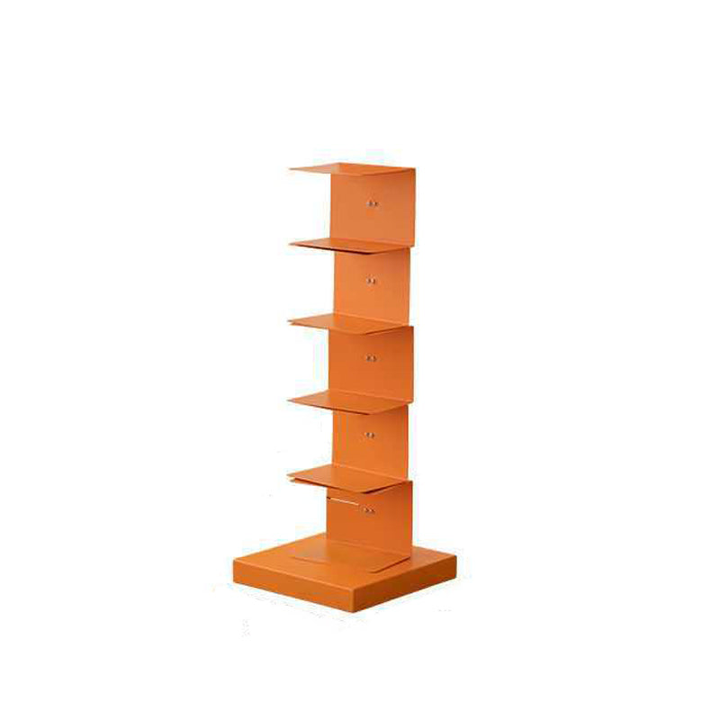 Scandinavian Vertical Corner Bookshelf Stainless Steel Material Bookshelf for Office