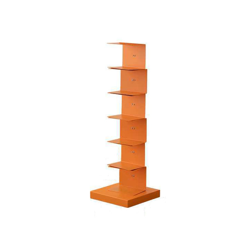 Scandinavian Vertical Corner Bookshelf Stainless Steel Material Bookshelf for Office