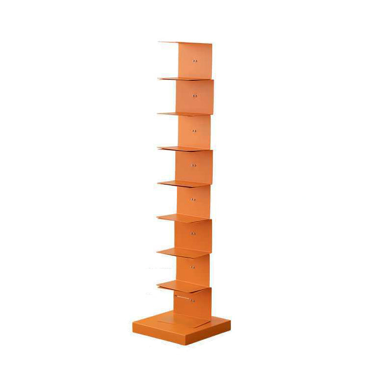 Scandinavian Vertical Corner Bookshelf Stainless Steel Material Bookshelf for Office