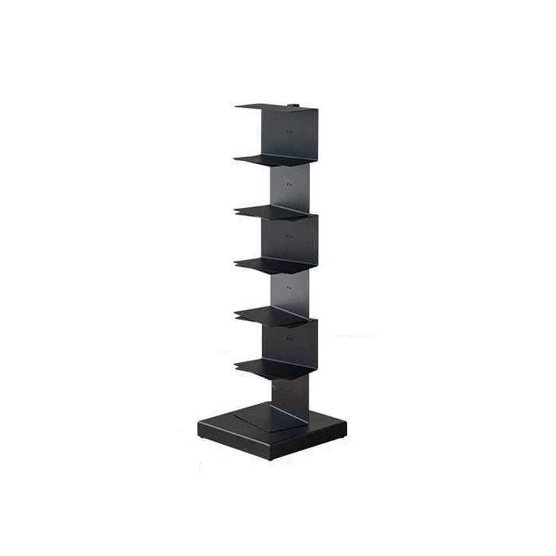 Scandinavian Vertical Corner Bookshelf Stainless Steel Material Bookshelf for Office