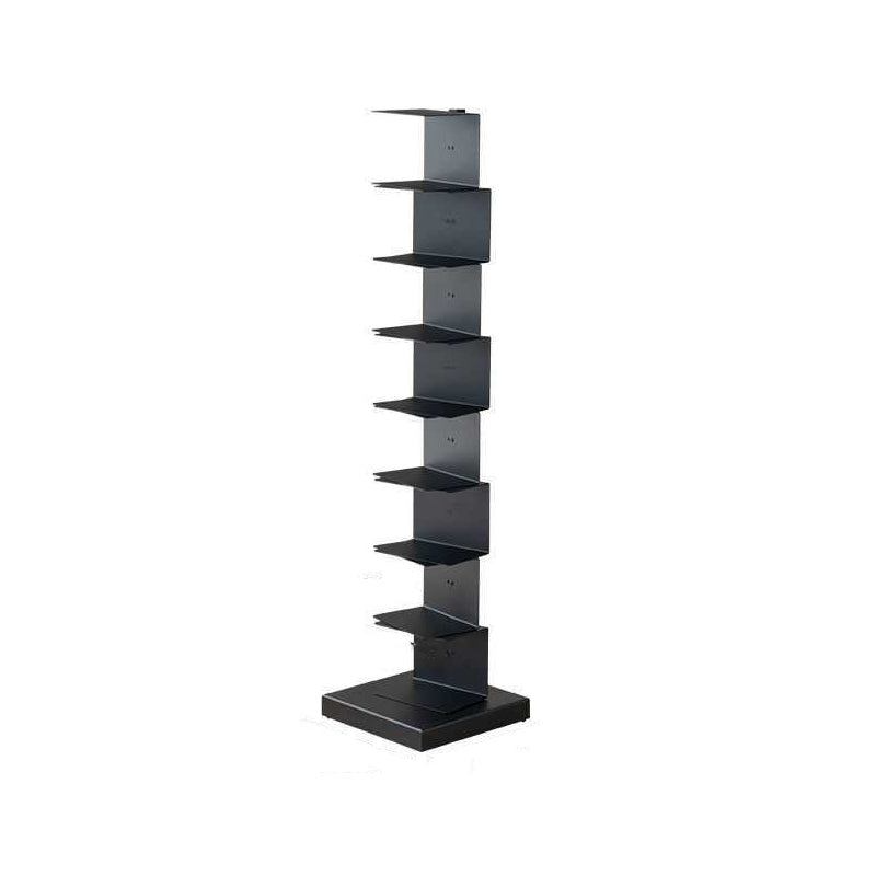 Scandinavian Vertical Corner Bookshelf Stainless Steel Material Bookshelf for Office