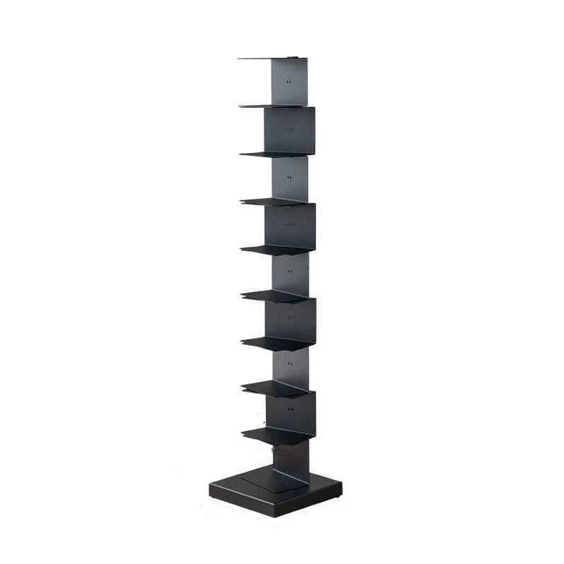 Scandinavian Vertical Corner Bookshelf Stainless Steel Material Bookshelf for Office