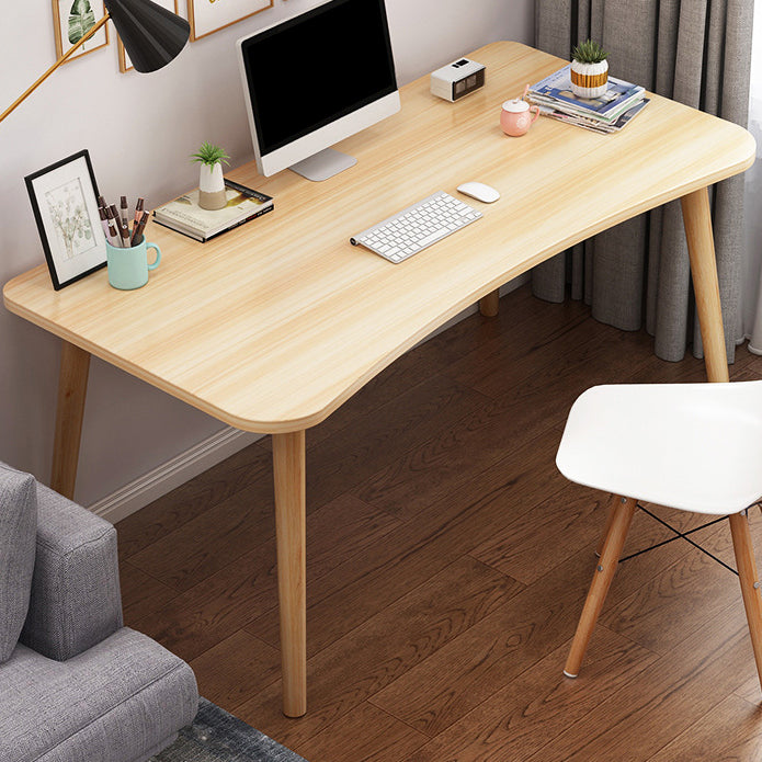 Modern Freeform Home Writing Desk Dormitory Artificial Wood Office Desk