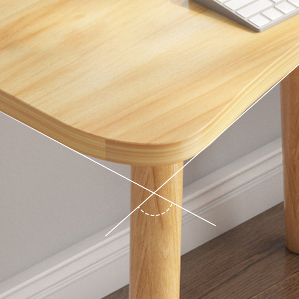 Modern Freeform Home Writing Desk Dormitory Artificial Wood Office Desk