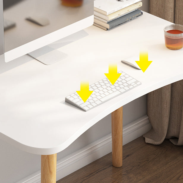 Modern Freeform Home Writing Desk Dormitory Artificial Wood Office Desk