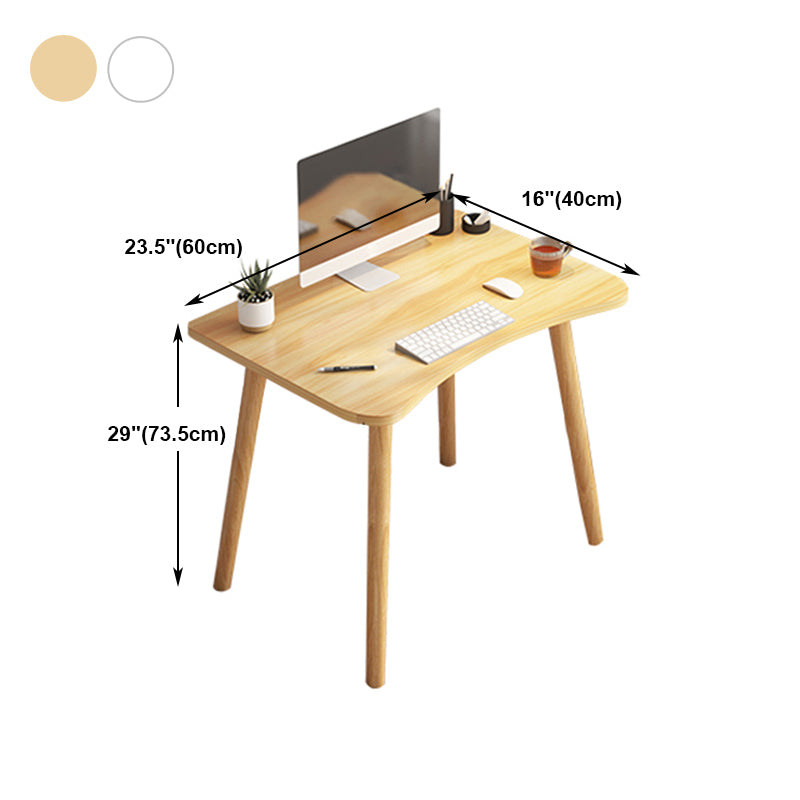 Modern Freeform Home Writing Desk Dormitory Artificial Wood Office Desk