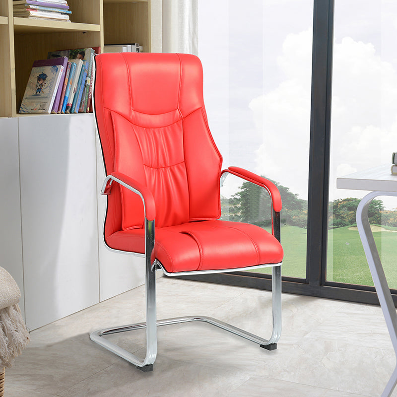 Modern Executive Computer Chair with Wheels Swivel Office Chair with Padded Arms